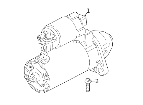 Starter for 2015 BMW M235i xDrive #0