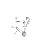 52037501 - Steering: Tie Rod End for Dodge: Viper Image