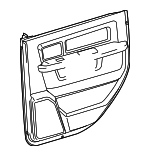 1ZV251U7AG - Body: Door Trim Panel for Ram: 2500, 3500 Image