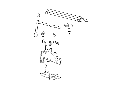 Components Under Hood for 2001 Ford F-250 Super Duty #0