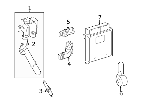 Ignition System for 2025 Mercedes-Benz GLB 250 #0