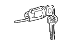 6905712400 - Steering: Cylinder &amp; Keys for Toyota: Corolla, RAV4, Tercel Image