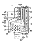 R4692131AG - Electrical: Totally Integrated Power Module, Remanufactured for Dodge: Ram 2500, Ram 3500 Image