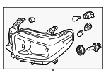 811100C130 - Electrical: Headlamp Assembly for Toyota: Tundra Image