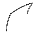 6815150060 - : Run Weather-Strip for Lexus: LS500, LS500h Image