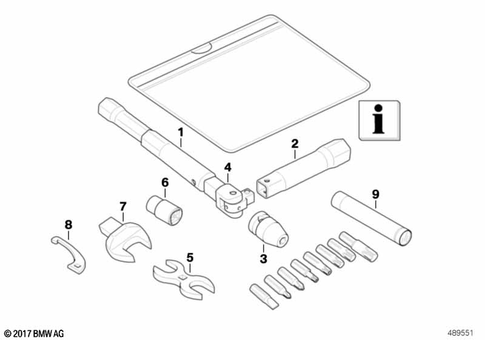 Car Tool for 2008 BMW-Motorrad HP2 Sport #0