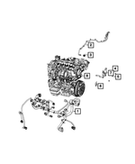 68159765AA - Electrical: Engine Block Heater Cord for Dodge: Dart | Fiat: 500 Image