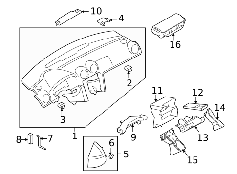 Instrument Panel for 2011 Audi A3 Quattro #0