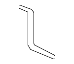 4B0875699 - Body: Crank Handle for Audi: A3, A3 Quattro, A4, A4 Quattro, A6, A6 Quattro, A8 Quattro, Allroad Quattro, RS4, S4, S6, S8 Image