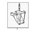 123150V010 - Engine: Engine Mount Support Bracket for Toyota Image