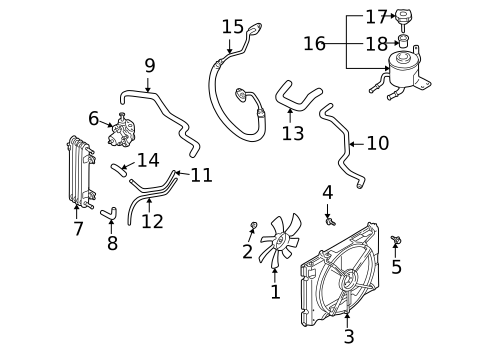 Cooling Fan for 2002 INFINITI Q45 #0