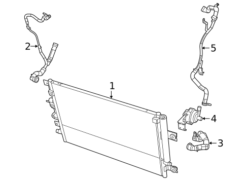 Intercooler for 2022 Jeep Cherokee #0