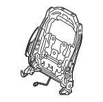 88310F3020 - Body: Seat Back Frame for Hyundai Image