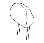 88700F3001YJA - Body: Headrest for Hyundai Image