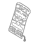 88390F2000 - Body: Seat Heater Pad for Hyundai Image