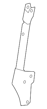 674010E010 - Body: Guide Channel for Toyota Image image