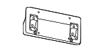 95C807813OK1 - Body: License Bracket for Porsche: Macan Image