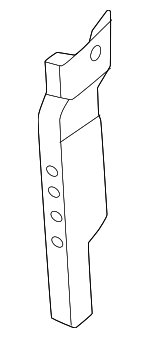 95C805154A - Body: Bumper Bracket for Porsche: Macan Image