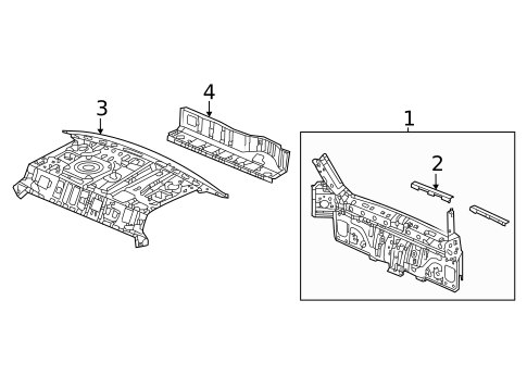 Rear Body for 2022 Honda Civic #0