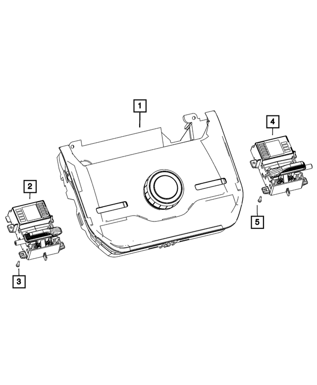68530282AA - Electrical: Round Head Screw for Mopar Image