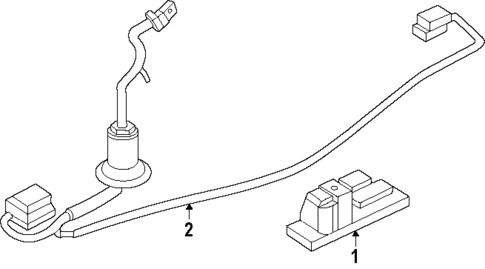 License Lamps for 2025 Nissan Murano #0