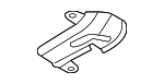 6E253243E - Exhaust: End Plate for Audi: A4 Quattro, A5 Quattro, A6 Quattro, S4, S5 Image