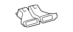 5584433140 - Body: Instrument Panel Air Duct for Toyota Image image