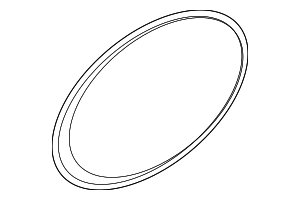 992941120D - : Headlamp Assembly Gasket for Porsche Image