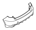 57704FG070 - : Bumper Cover for Subaru: Impreza Image