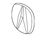 757003S5A00 - Body: Emblem for Acura Image