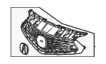 712003S5A21ZA - : Grille for Acura: Integra Image