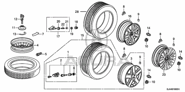 Wheel Disk for 2009 Acura RL #0