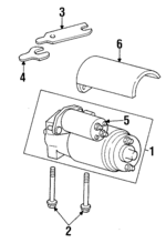10068600 - Electrical: Shield for Chevrolet: Blazer, C1500, C2500, C3500, K1500 Pickup, K2500 Pickup, K3500 Pickup, Suburban C1500, Suburban C2500, Suburban K1500, Suburban K2500 | GMC: C1500 Pickup, C2500 Pickup, C3500 Pickup, K1500 Pickup, K2500 Pickup, K3500 Pickup, Suburban C1500, Suburban C2500, Suburban K1500, Suburban K2500, Yukon Image