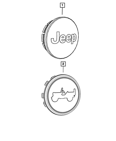 Wheel Covers and Center Caps for 2025 Jeep Wagoneer S #0