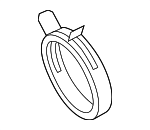 LR034109 - Belts &amp; Cooling: Engine Coolant Pipe Clamp for Land-Rover Image