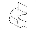 9A7867190A - Body: Door Trim Molding Clip for Porsche: 911, Cayenne, Macan, Panamera, Taycan Image