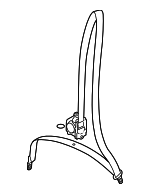 8F1857706AV04 - Electrical: Seat Belt Assembly for Audi: A5, A5 Quattro, RS5, S5 Image