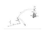 2318601585 - Driver Seat: Seat Belt for Mercedes-Benz Image