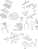 53021729AC - Engine: Yoke for Chrysler: 300, Aspen | Dodge: Challenger, Charger, Durango, Magnum, Ram 1500 | Jeep: Commander, Grand Cherokee, Grand Cherokee L | Ram: 1500, 2500, 3500 Image