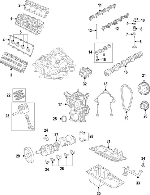 Oil Pan for 2016 Ram 3500 #0