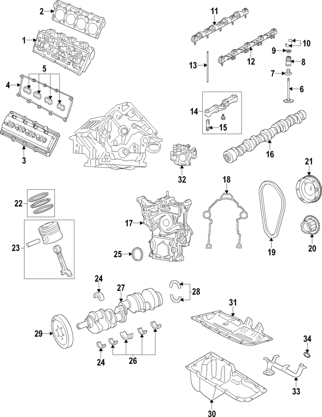 53021729AC - Engine: Yoke for Mopar Image