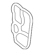 6L117070 - Engine: Oil Cooler Gasket for Volkswagen: Arteon, Atlas, Atlas Cross Sport, Beetle, e-Golf, Golf, Golf Alltrack, Golf R, Golf SportWagen, GTI, Jetta, Passat, Tiguan Image