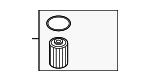 6L115562B - Engine: Oil Filter for Volkswagen Image