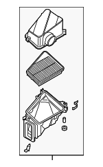28110J5250 - Engine: Air Cleaner Assembly for Kia Image