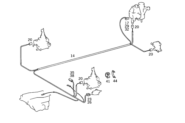 15452726 - Electrical System: Contact Socket for Mercedes-Benz Image image