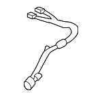 61667954671 - Body: Center Hose for BMW Image