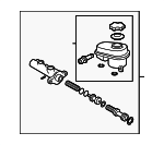 19418188 - Body: Master Cylinder for GM Image image