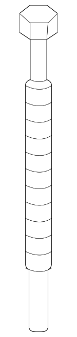 5104082AA - Body: Hook Screw for Dodge: Sprinter 2500, Sprinter 3500 Image