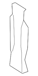 5119009AA - Body: Plate for Dodge: Sprinter 2500, Sprinter 3500 Image