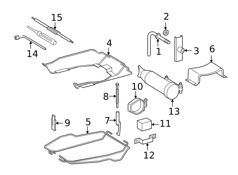 Spare Tire Carrier for 2003 Dodge Sprinter 2500 #0